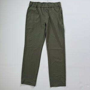 Vuori Women’s Small Performance Travel Pants Sage Green Stretch Athleisure